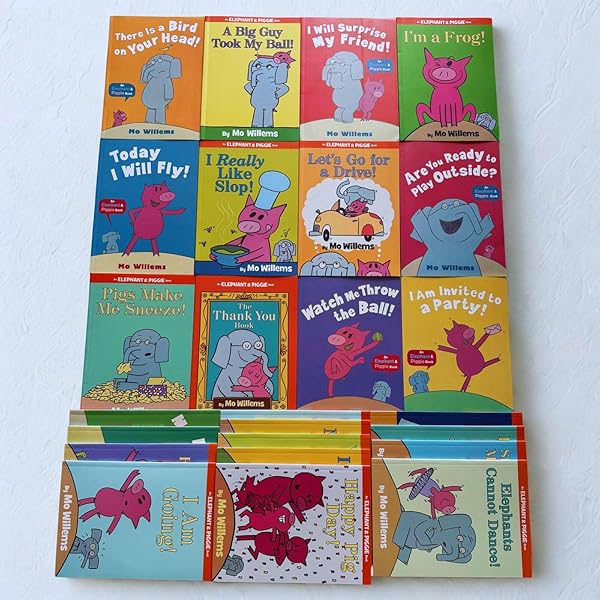 Complete Elephant & Piggie Collection 25 books set: Mo Willems